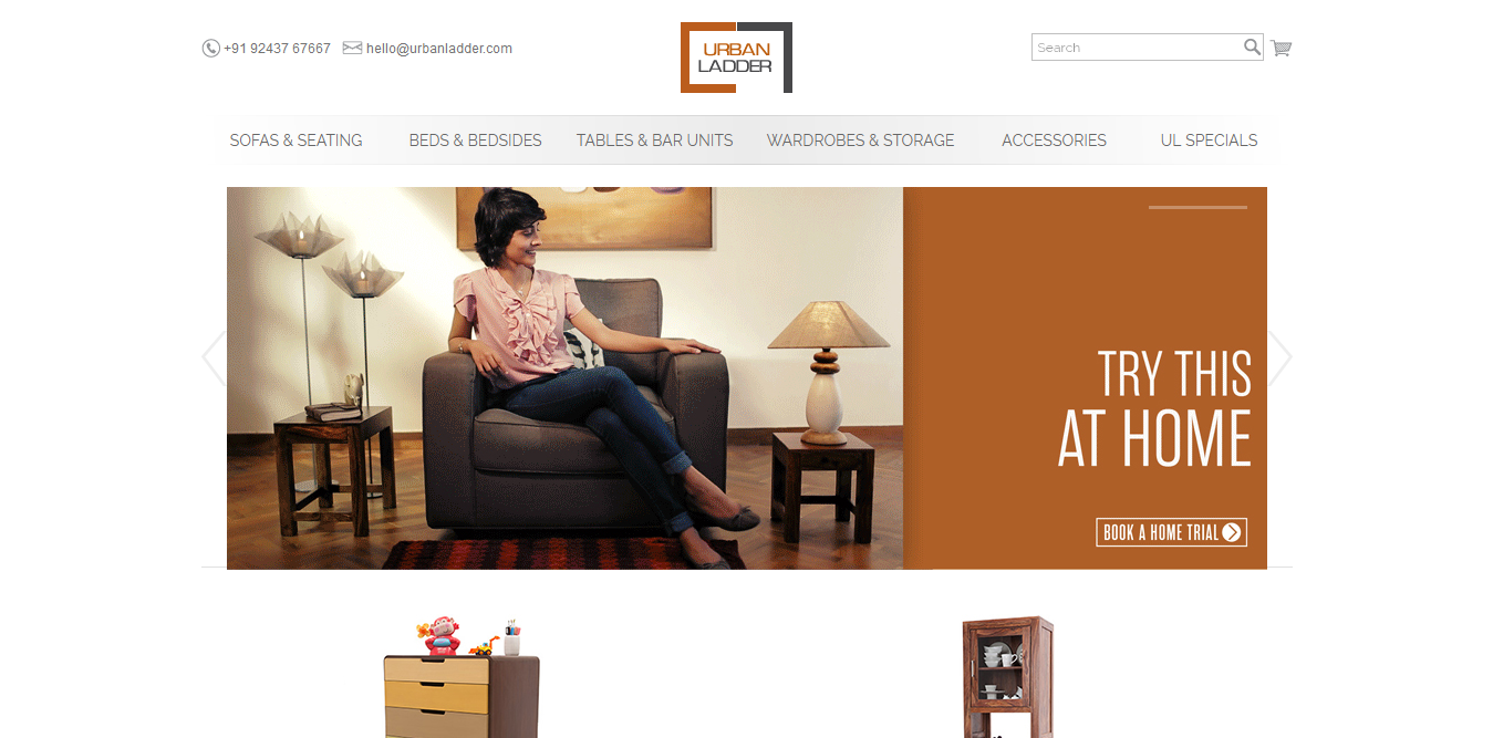 Furniture Online- Buy Furniture Online in India - Furniture Online Shopping Store - Urban Ladder