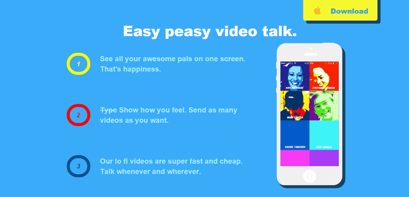 pop video chat app