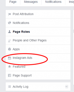 instagram ads in facebook