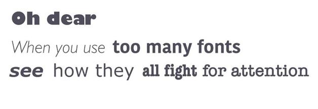 fonts